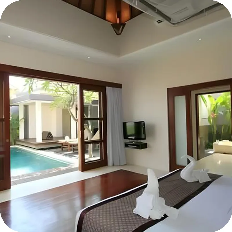 Luxury 1BR Private Pool Villa @ Seminyak Hotel room image