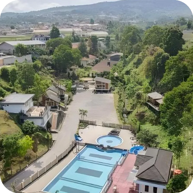 Bukit Vipassana Hotel Tampak luar hotel