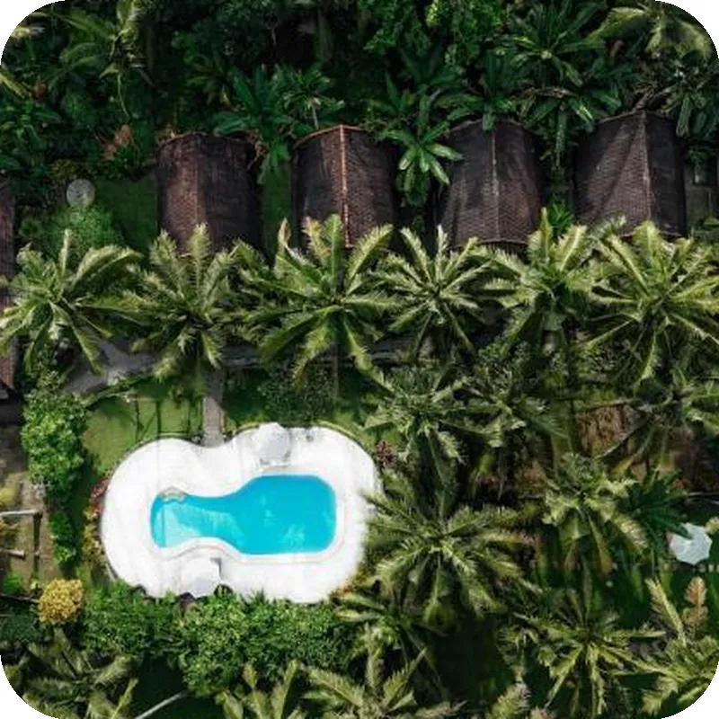 Crystal Bay Villa & Residence Tampak luar hotel