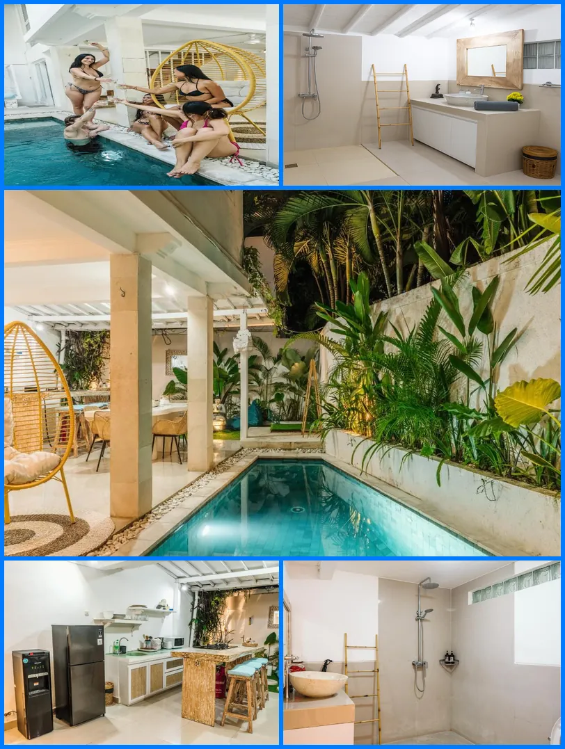 Mara Villa – Lux 3BR Pool, 2min to Seminyak Beach Hotel other image