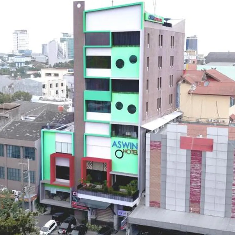 Aswin Hotel Makassar Tampak luar hotel