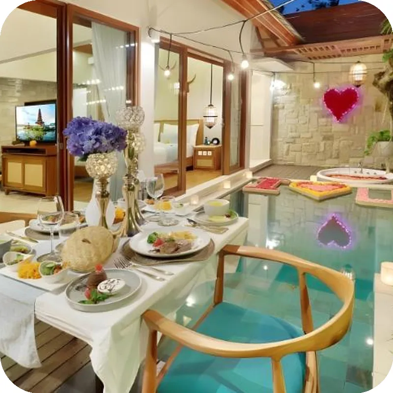 Perfect Romantic Stay-1BDR Villa In Seminyak Hotel facility image