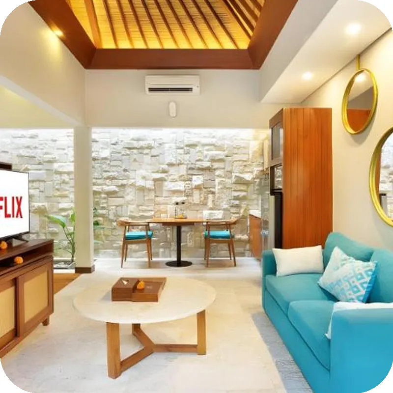 Perfect Romantic Stay-1BDR Villa In Seminyak Hotel image