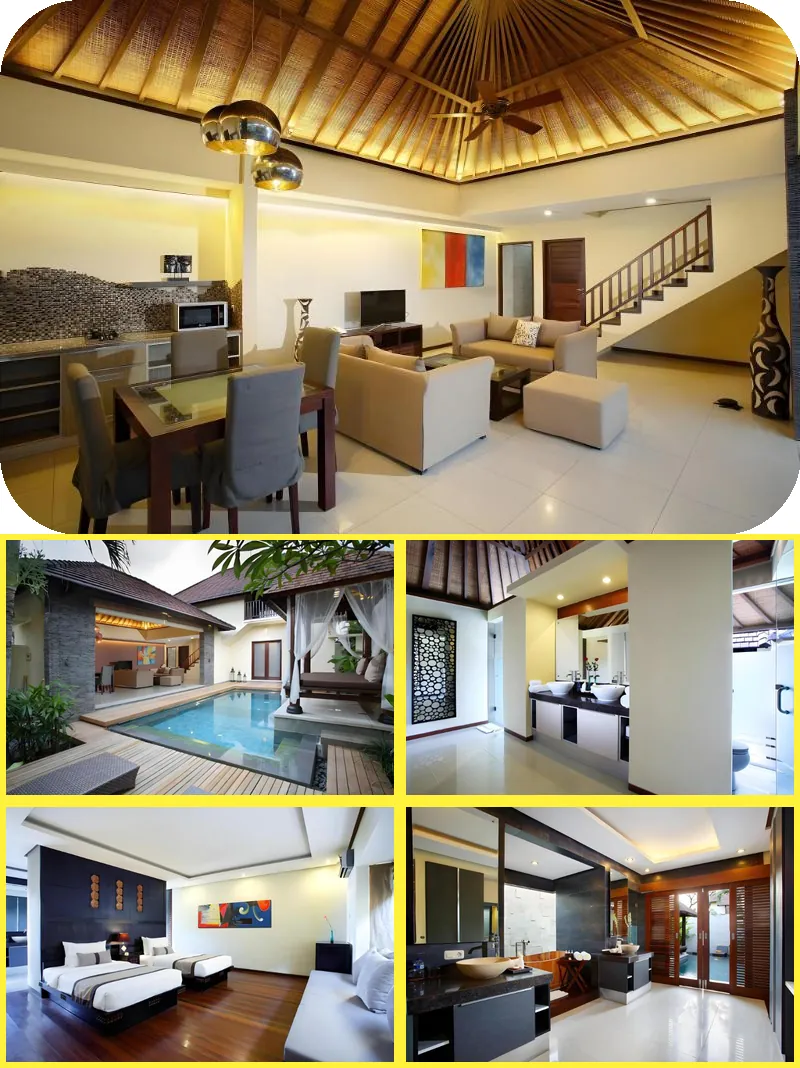 Luxury 2BDR Villa with Private Pool Canggu Hotel other image