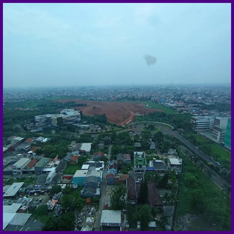 White Furnish with Sky View in Springlake Apartmen Hotel image
