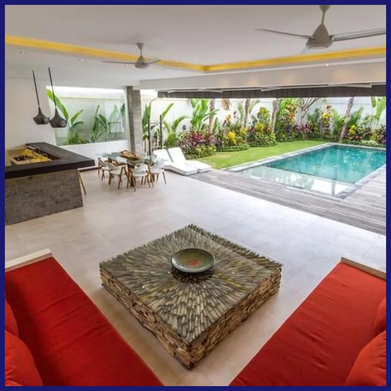Elegant 3-Bedroom Villa Saha in Seminyak Hotel facility image