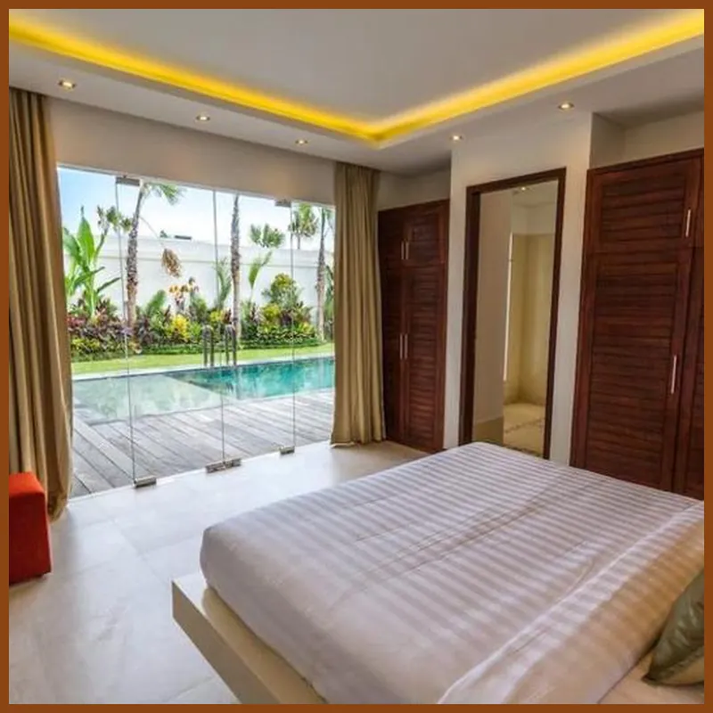 Elegant 3-Bedroom Villa Saha in Seminyak Hotel room image