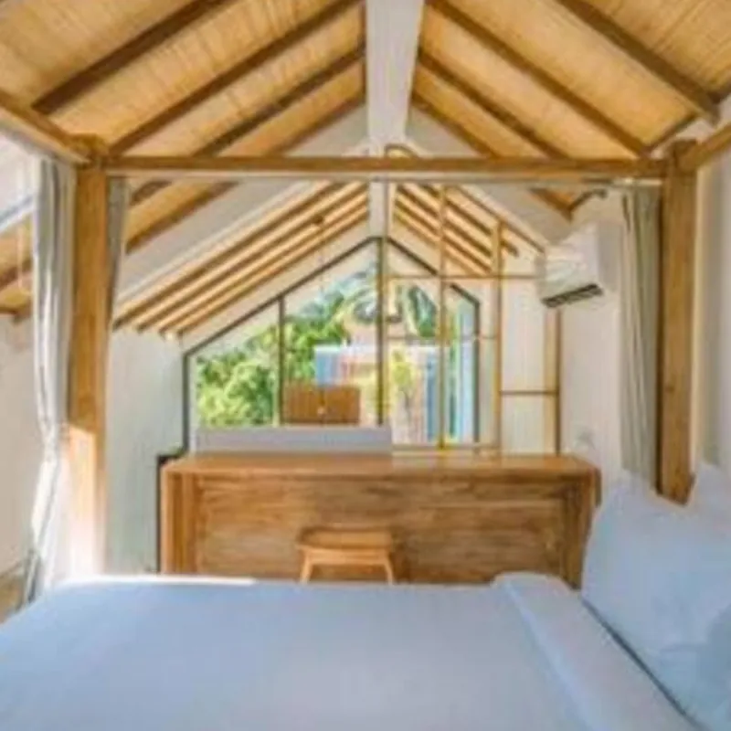 Villa Tiny: Romantic A-Shape 1BR Villa Close to Nyanyi Beach Hotel facility image