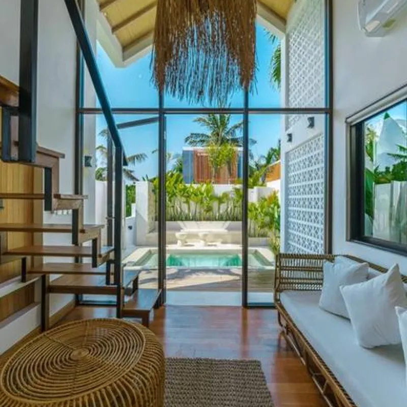 Villa Tiny: Romantic A-Shape 1BR Villa Close to Nyanyi Beach Hotel image