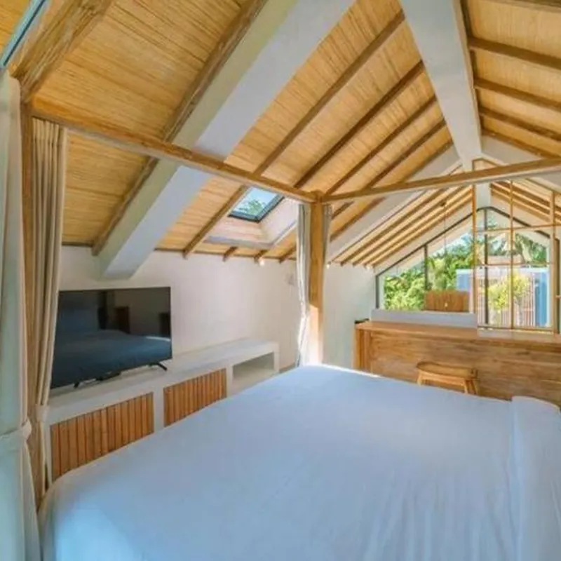Villa Tiny: Romantic A-Shape 1BR Villa Close to Nyanyi Beach Hotel room image