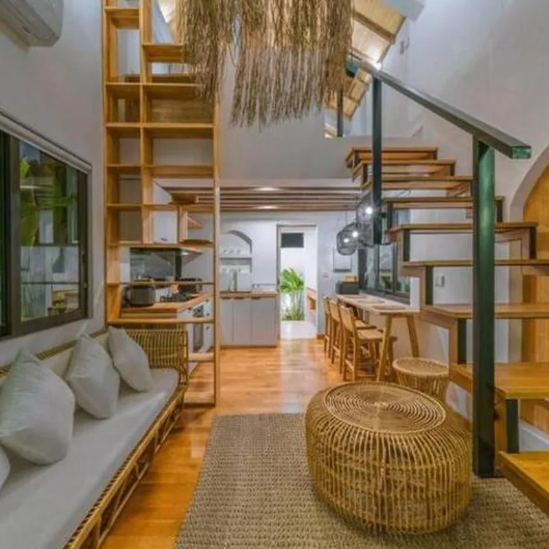 Villa Tiny: Romantic A-Shape 1BR Villa Close to Nyanyi Beach Hotel image