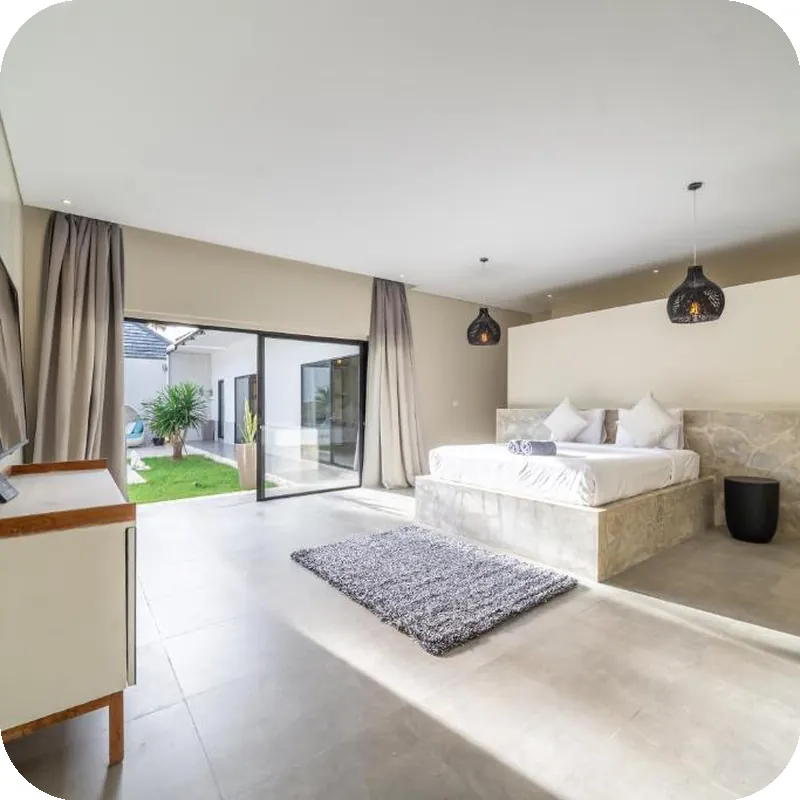 Lotus Villa-Cozy 3BR in Canggu Hotel room image
