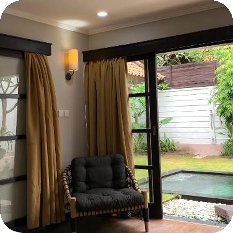 Villa Dampati Tampak luar hotel