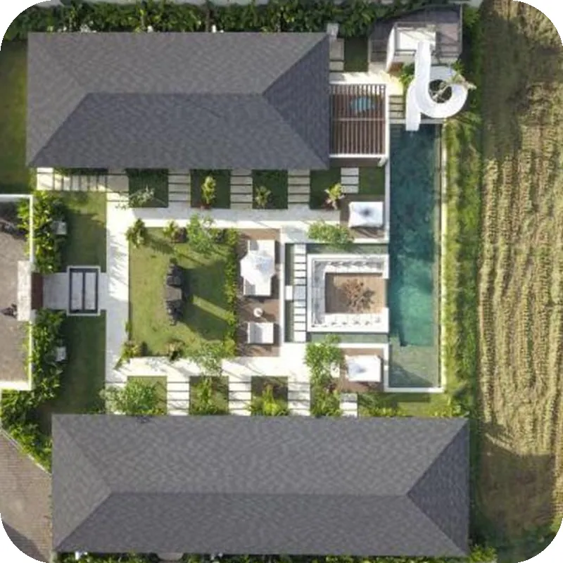 6BR Villa Manoe Pais a Sanctuary in the RiceFields Tampak luar hotel