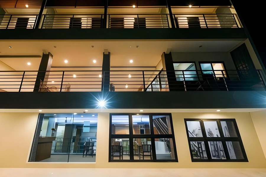 Tampak luar Caroline Guest House