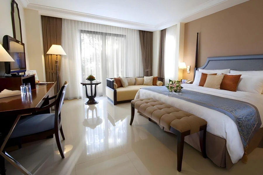 Bagian dalam kamar Asmila Boutique Hotel