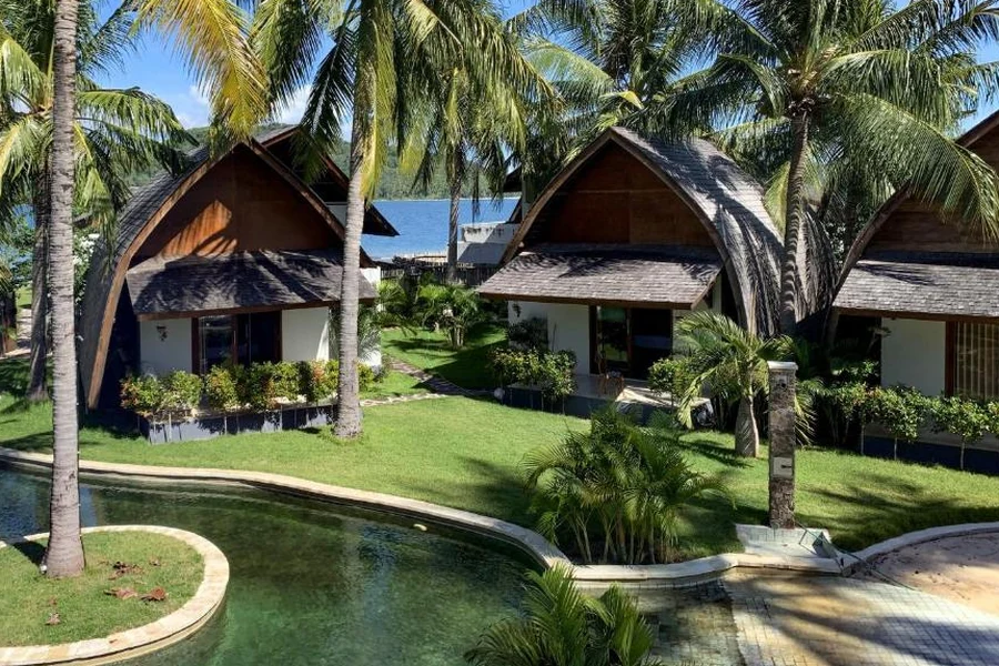 Tampak luar The Club Villas Lombok