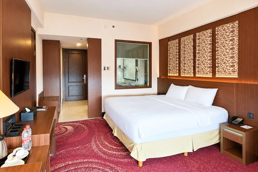 Bagian dalam kamar I Lux Hotel Jogja